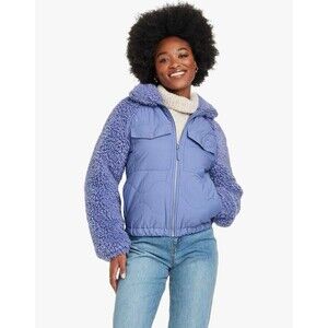 NWT Universal Thread Women's Quilted Moto Jacket - Size Medium #655